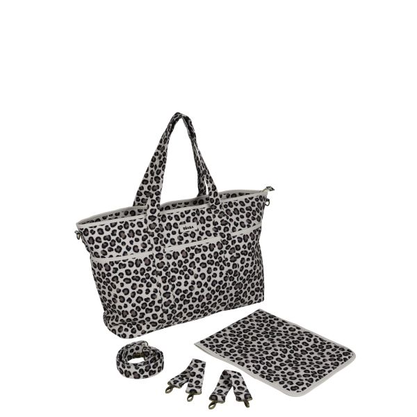 Sac à langer Madrid XXL Léopard Clay