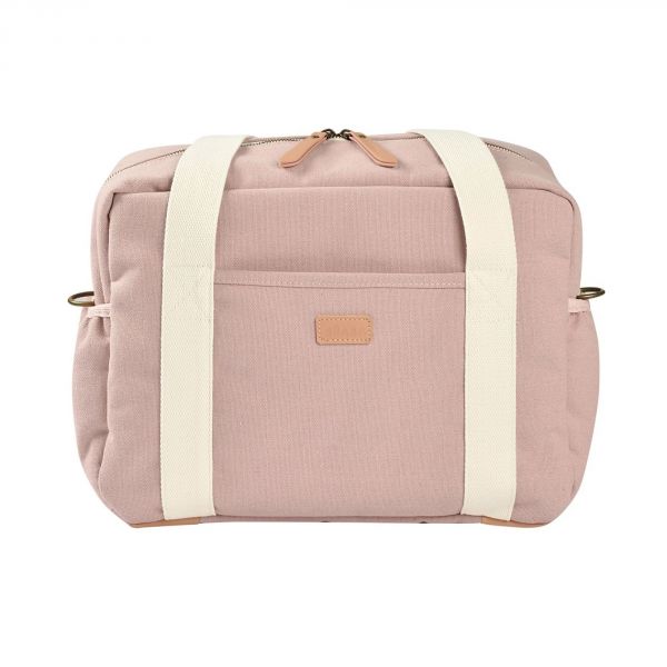 Sac à langer Paris rose poudré