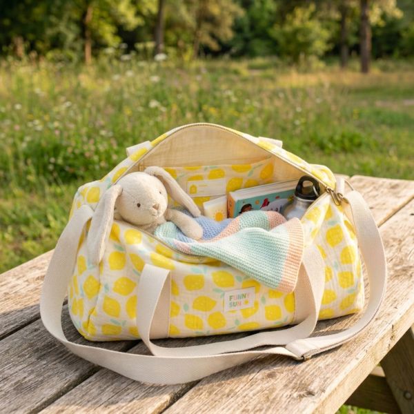 Sac de voyage enfant Pop Citron