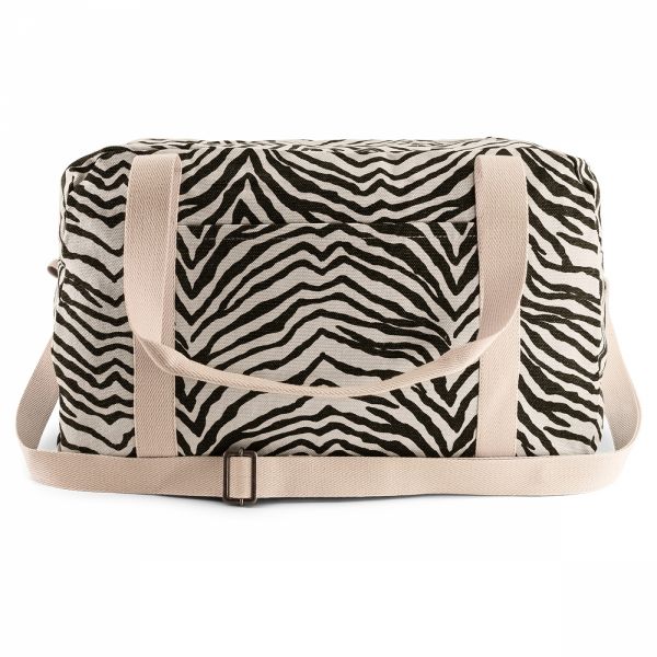 Sac à langer Raphael Zèbre Greige