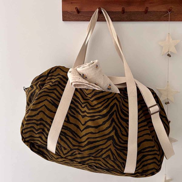 Sac à langer Raphael Zèbre Tapenade