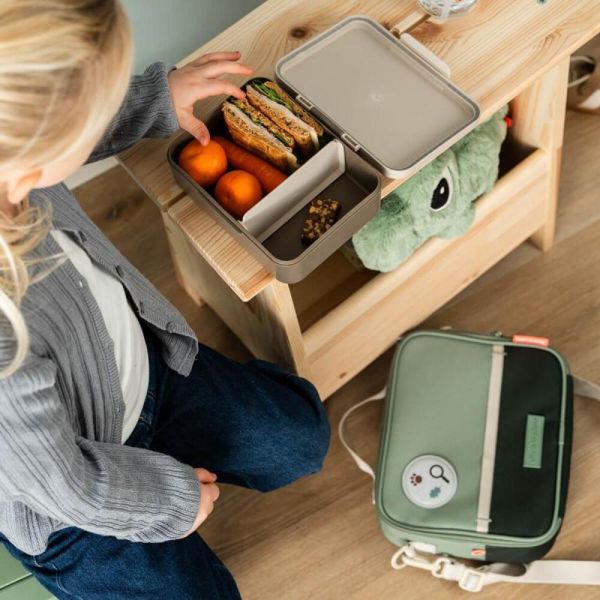 Sac repas isotherme Tiny trails vert