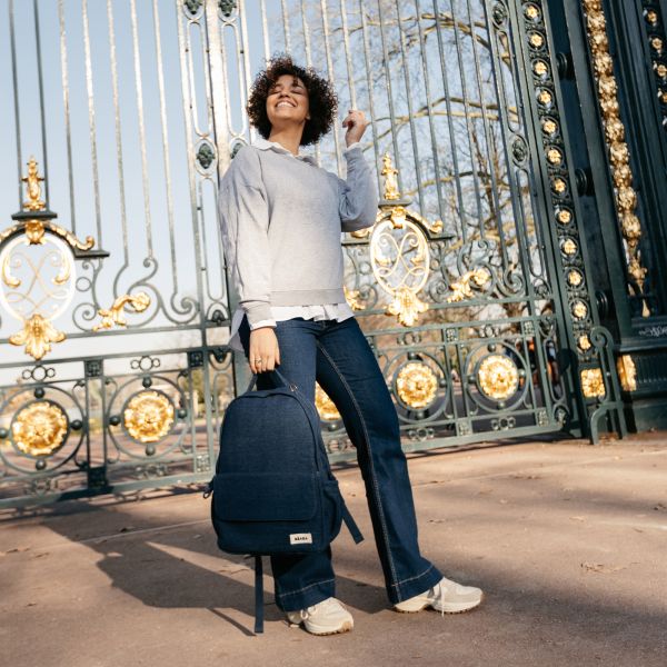 Sac à dos à langer Tokyo 21 L Denim