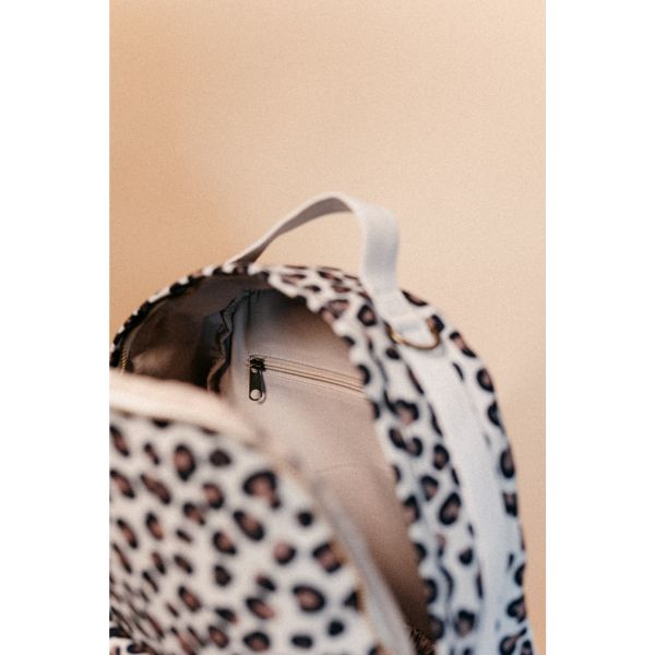 Sac à dos à langer Tokyo 21 L Léopard Clay