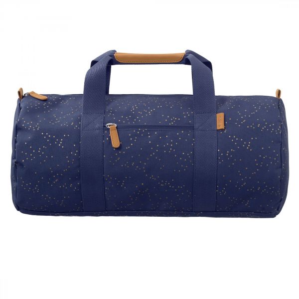 Sac week end Pois Indigo