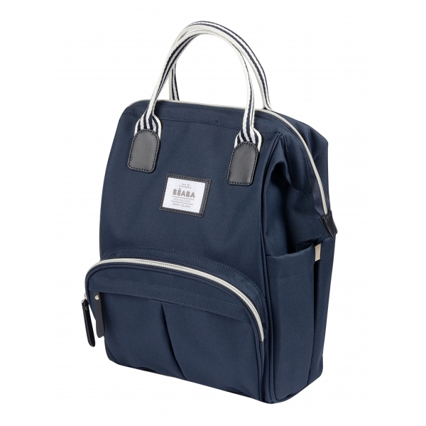 Sac à langer à dos Wellington bleu marine