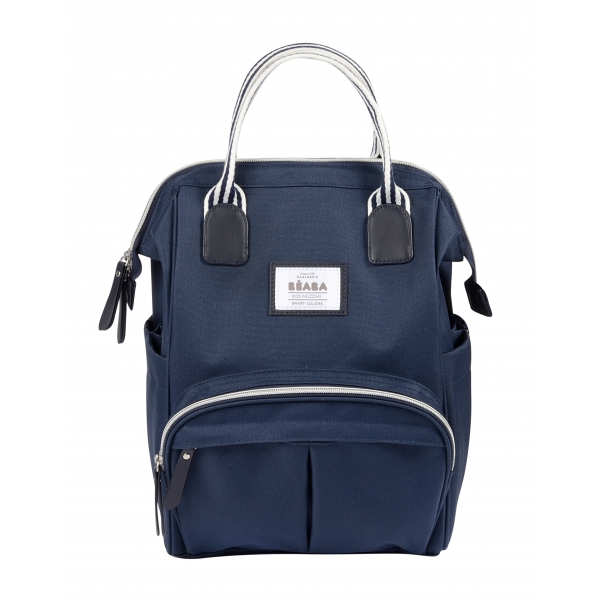 Sac à langer à dos Wellington bleu marine