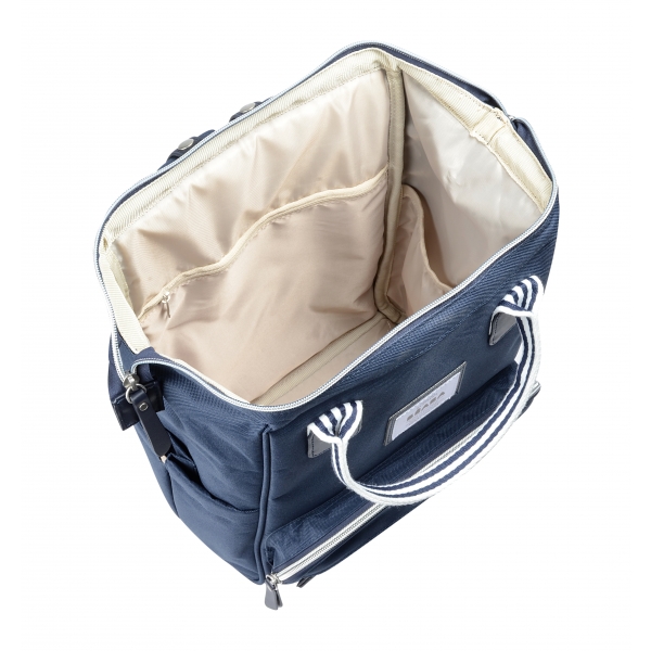 Sac à langer à dos Wellington bleu marine