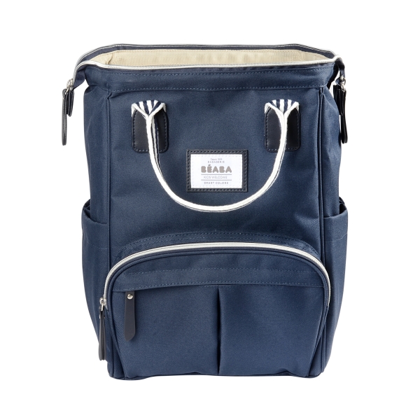 Sac à langer à dos Wellington bleu marine