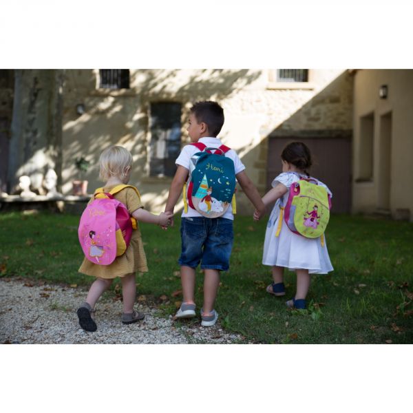 Sac à dos enfant La semeuse aux coccinelles personnalisable