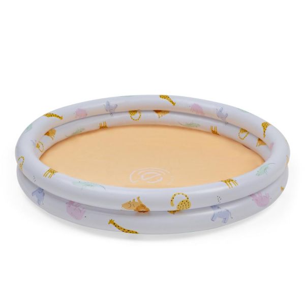 Piscine bébé Ø 100 cm Safari 2 anneaux