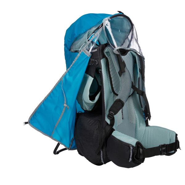 Housse imperméable bleue pour porte bébé Sapling