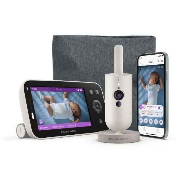 Babyphone vidéo connecté intelligent premium SCD971/26