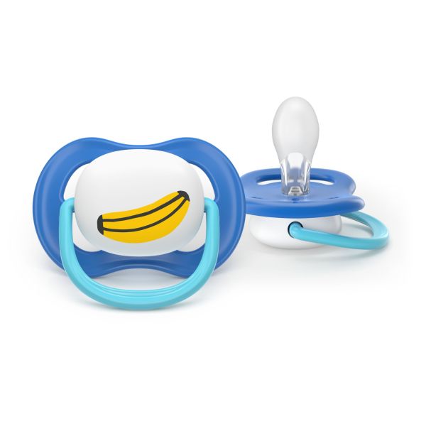 Lot de 2 sucettes Ultra Air 6-18 mois SCF080/28