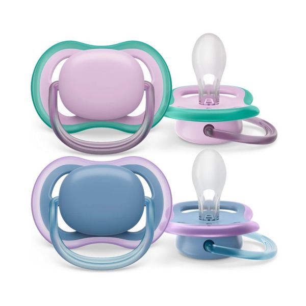 Lot de 2 sucettes Ultra Air 6/18 mois Deco