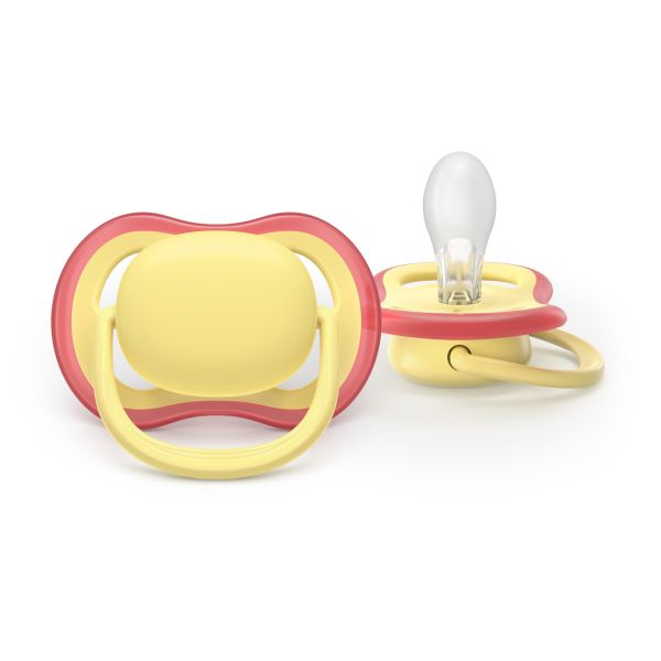 Lot de 2 sucettes Ultra Air 0-6 mois SCF087/05