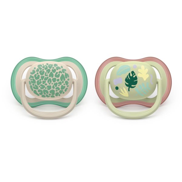Lot de 2 sucettes Ultra Air 6-18 mois SCF087/17