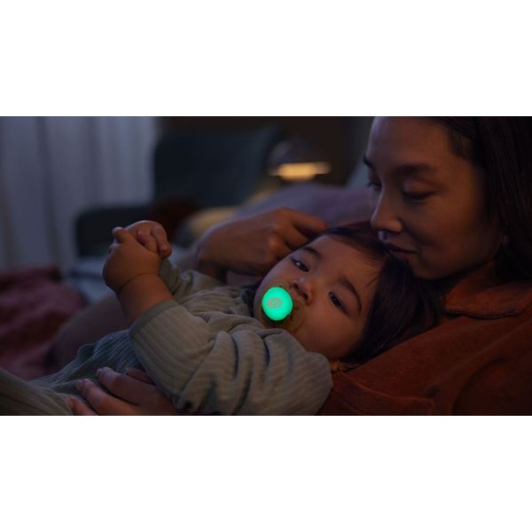 Lot de 2 sucettes Ultra Soft 6-18 mois SCF094/12