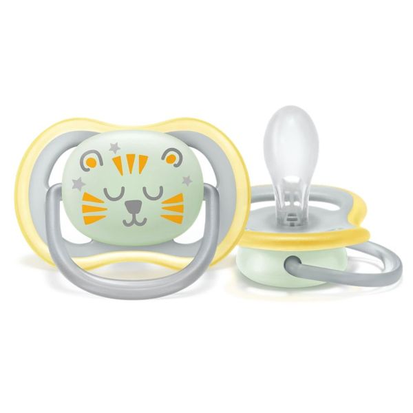 Lot de 2 sucettes ultra air 18mois et + Day and Night
