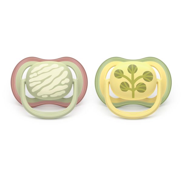 Lot de 2 sucettes Ultra Air 18 mois et plus SCF349/51