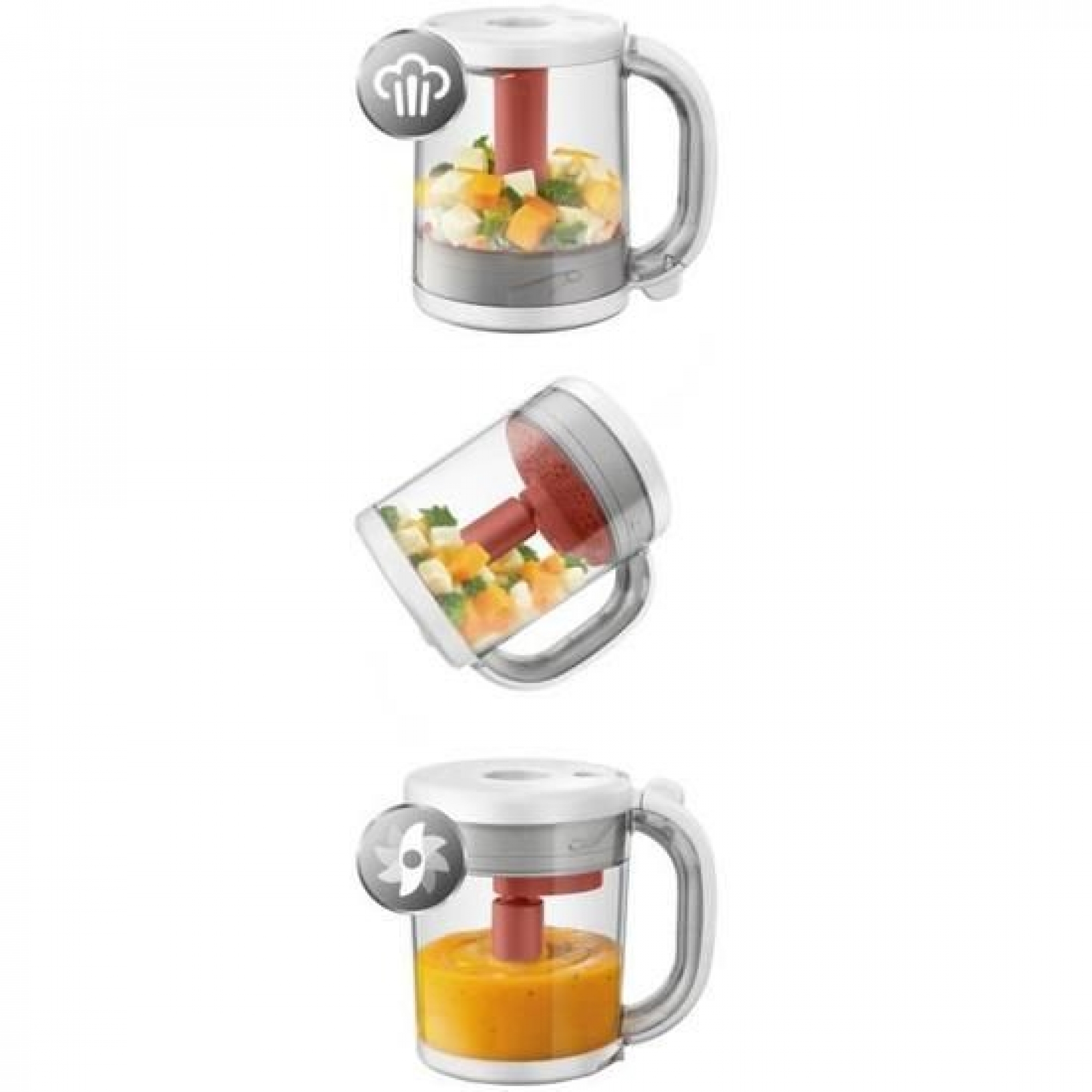 Philips Avent Scf1 01 Robot Cuiseur Mixeur 4 En 1 Made In Bebe Philips Avent Scf1 01 Robot Cuiseur Mixeur 4 En 1 Made In Bebe