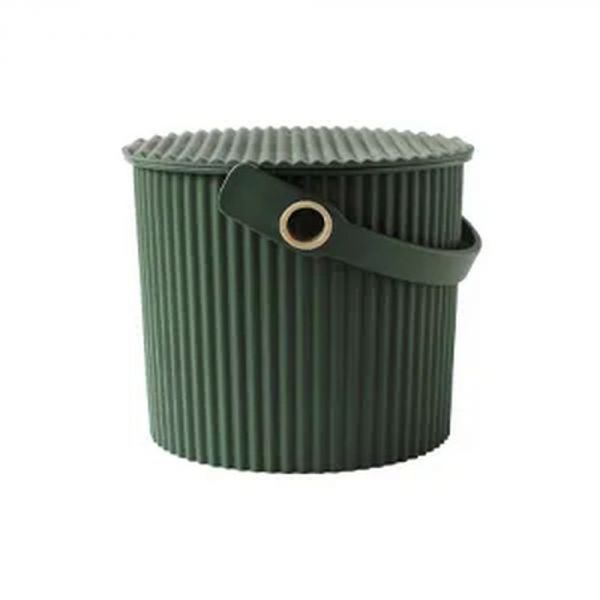 Panier de rangement seau Omni Outil 4 litres Vert foncé