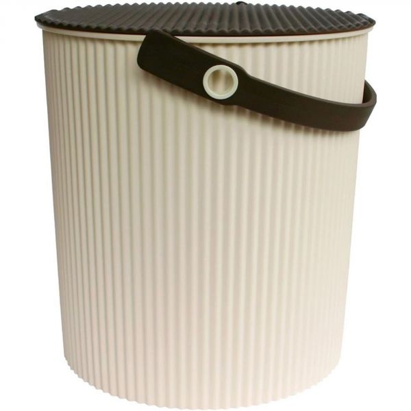 Panier de rangement seau Omni Outil 20 litres Ivoire