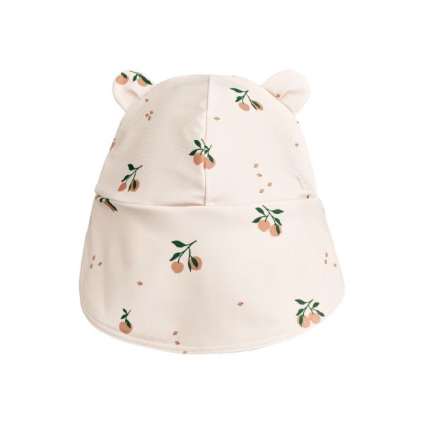 Chapeau de soleil anti-UV bébé Senia Peach Sea shell 6-9 mois