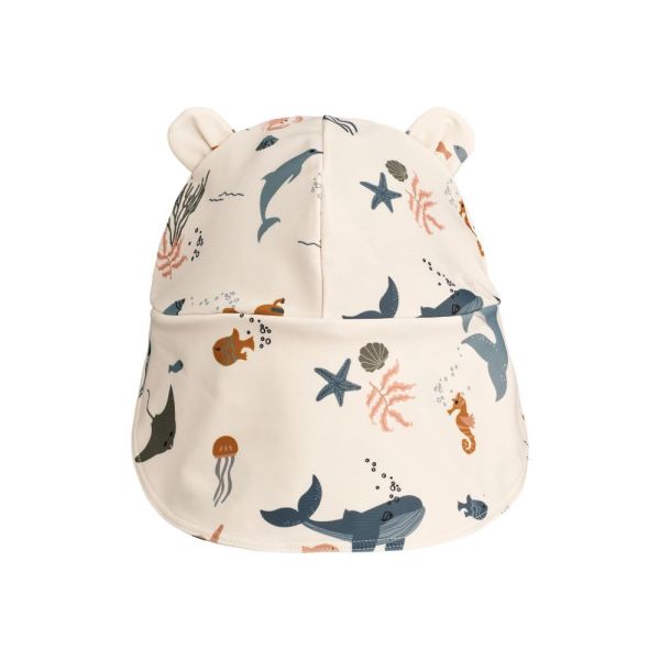 Chapeau de soleil anti-UV bébé Senia Sea creature Sandy 9-12 mois