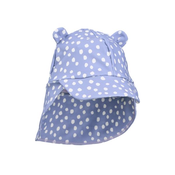 Chapeau de soleil anti-UV bébé Senia Dot Dusty lavender 1-2 ans
