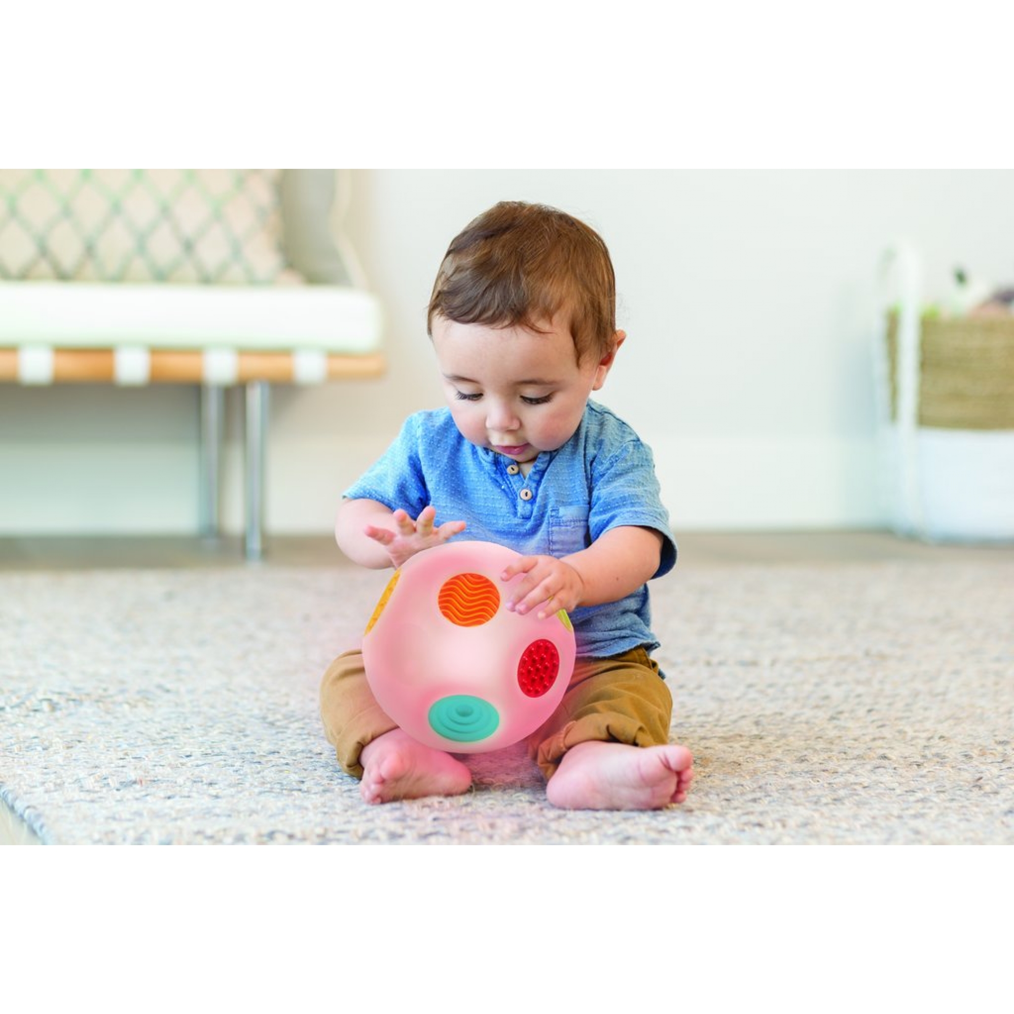 Infantino Balle Sensorielle Sonore Made In Bebe Infantino Balle Sensorielle Sonore Made In Bebe