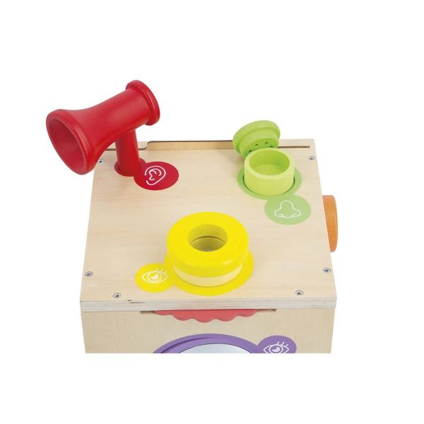 Cube d'activités Boîte sensorielle pour enfant