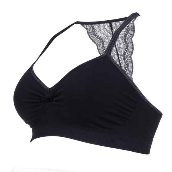 Brassière de maternité et d'allaitement Serenity Noir taille L