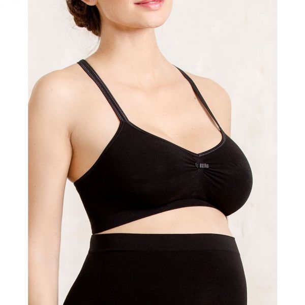Brassière de maternité et d'allaitement Serenity Noir taille M