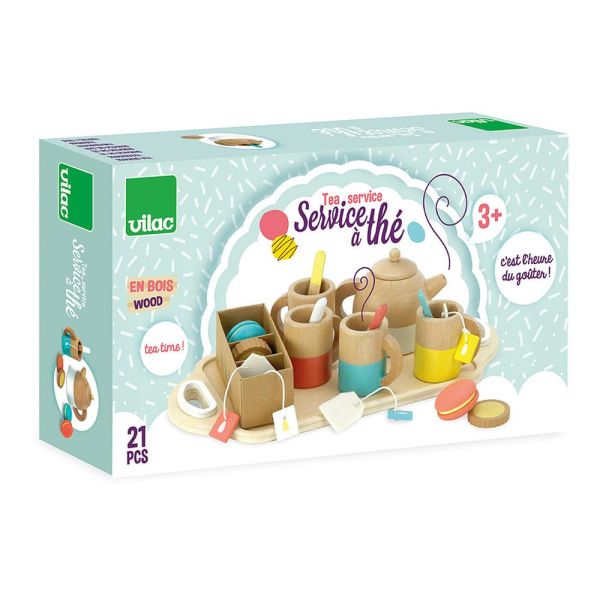 Dinette en bois pour enfant Service à thé