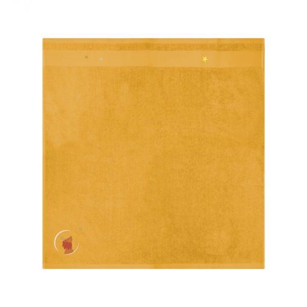 Serviette de bain 100x100 cm Lion safran