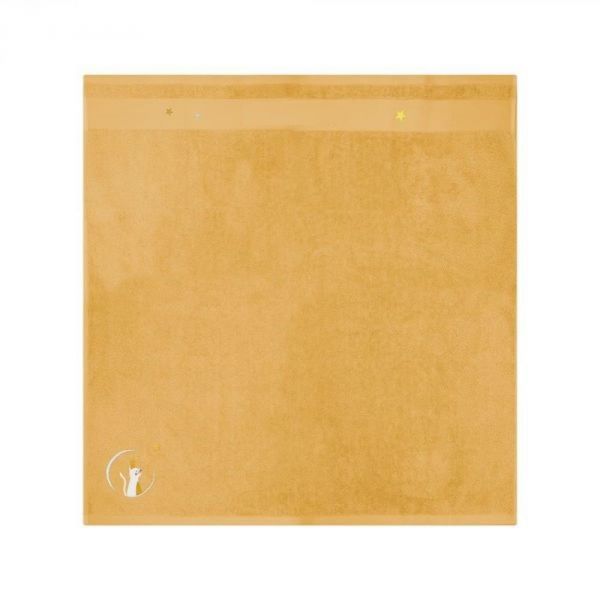 Serviette de bain 100x100 cm Chat caramel personnalisable