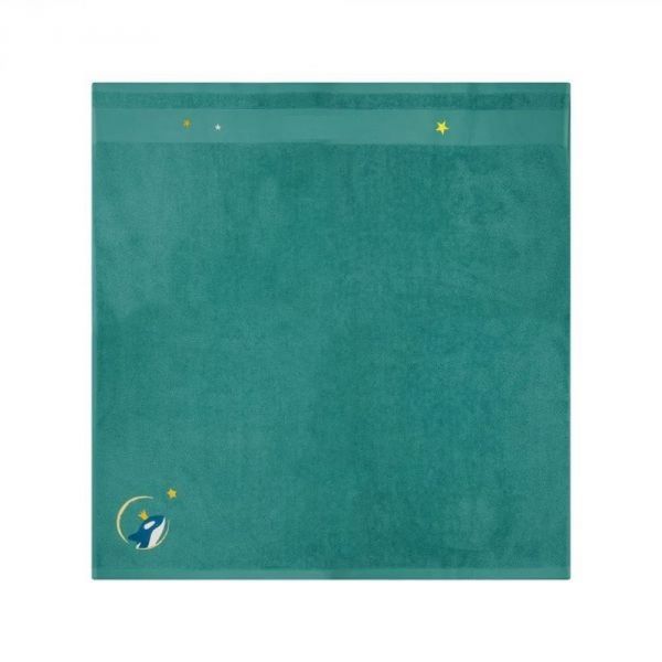 Serviette de bain 100x100 cm Orque océan personnalisable