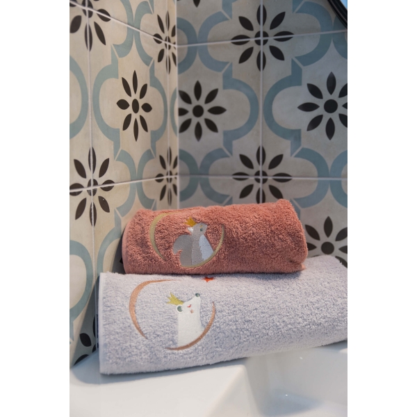 Serviette de bain 50x100 cm Ours personnalisable