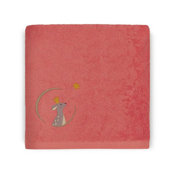 Serviette 70 x 140 Faon Fraise
