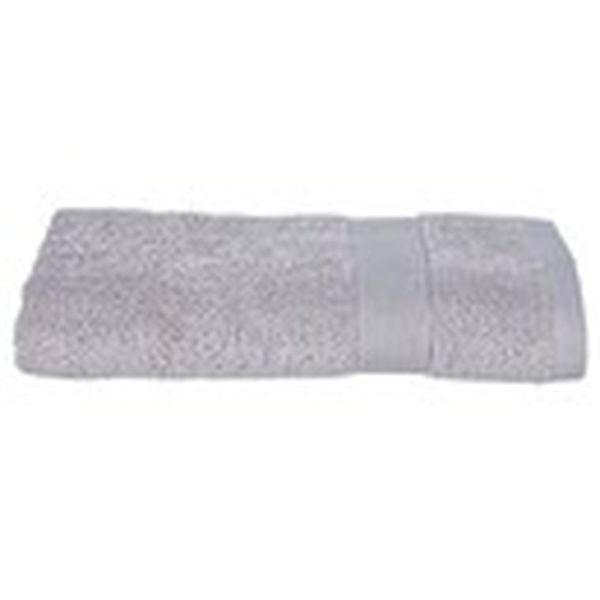 Serviette de bain coton 50 x 90 cm - Gris taupe
