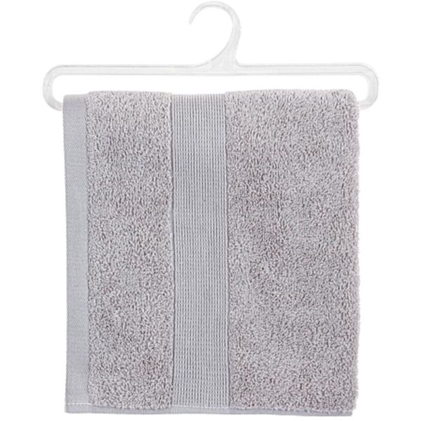 Serviette de bain coton 50 x 90 cm - Gris taupe