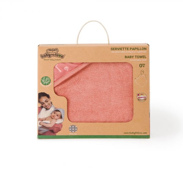 Serviette de bain Papillon Pink Forest