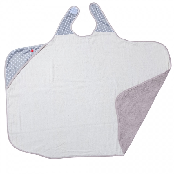 Serviette de bain papillon White Stars