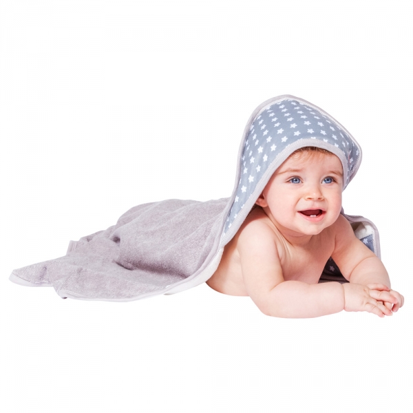 Serviette de bain papillon White Stars