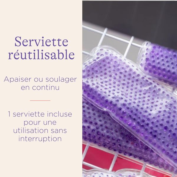 Serviette Post-Accouchement Apaisante Chaud/Froid