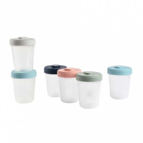 Lot de 6 pots de conservation (250ml)