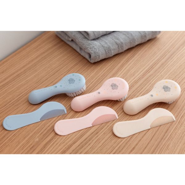 Brosse et peigne bébé Dreams Rose