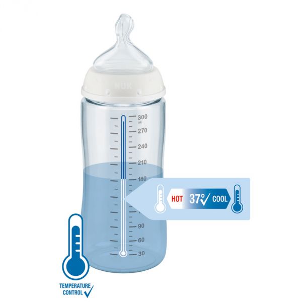 Lot de 4 biberons FC+ Température Control avec casier Winnie