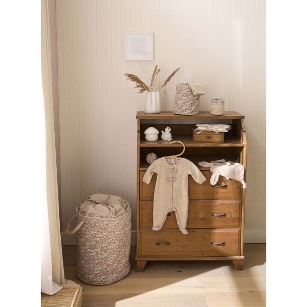Lot corbeilles de rangement liberty / beige - Afternoon Tea